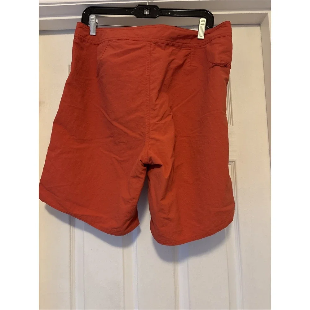 Patagonia Mens Unlined Wavefarer Board Shorts‎ Swim Surf Salmon 100% Nylon 36